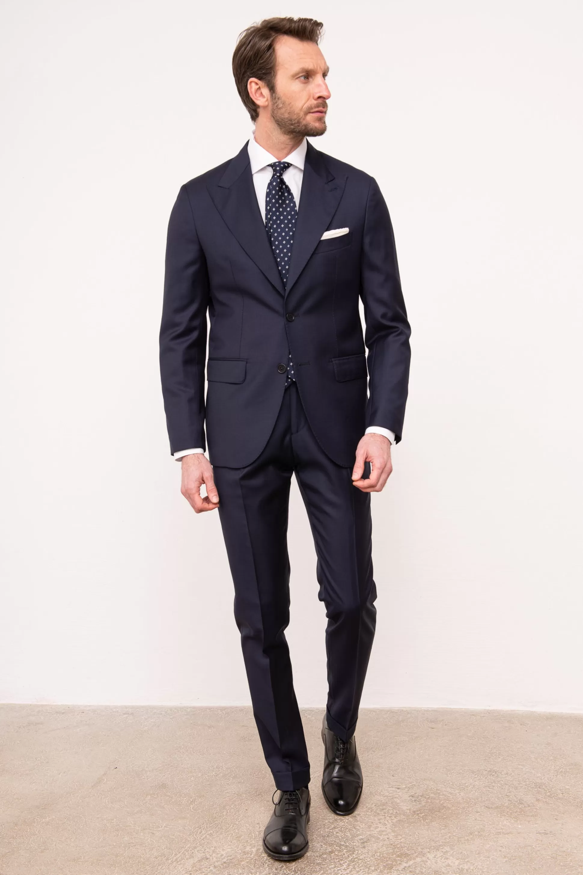 Blue Suit "Soragna Capsule Collection" - Made In Italy | Pini Parma Cheap