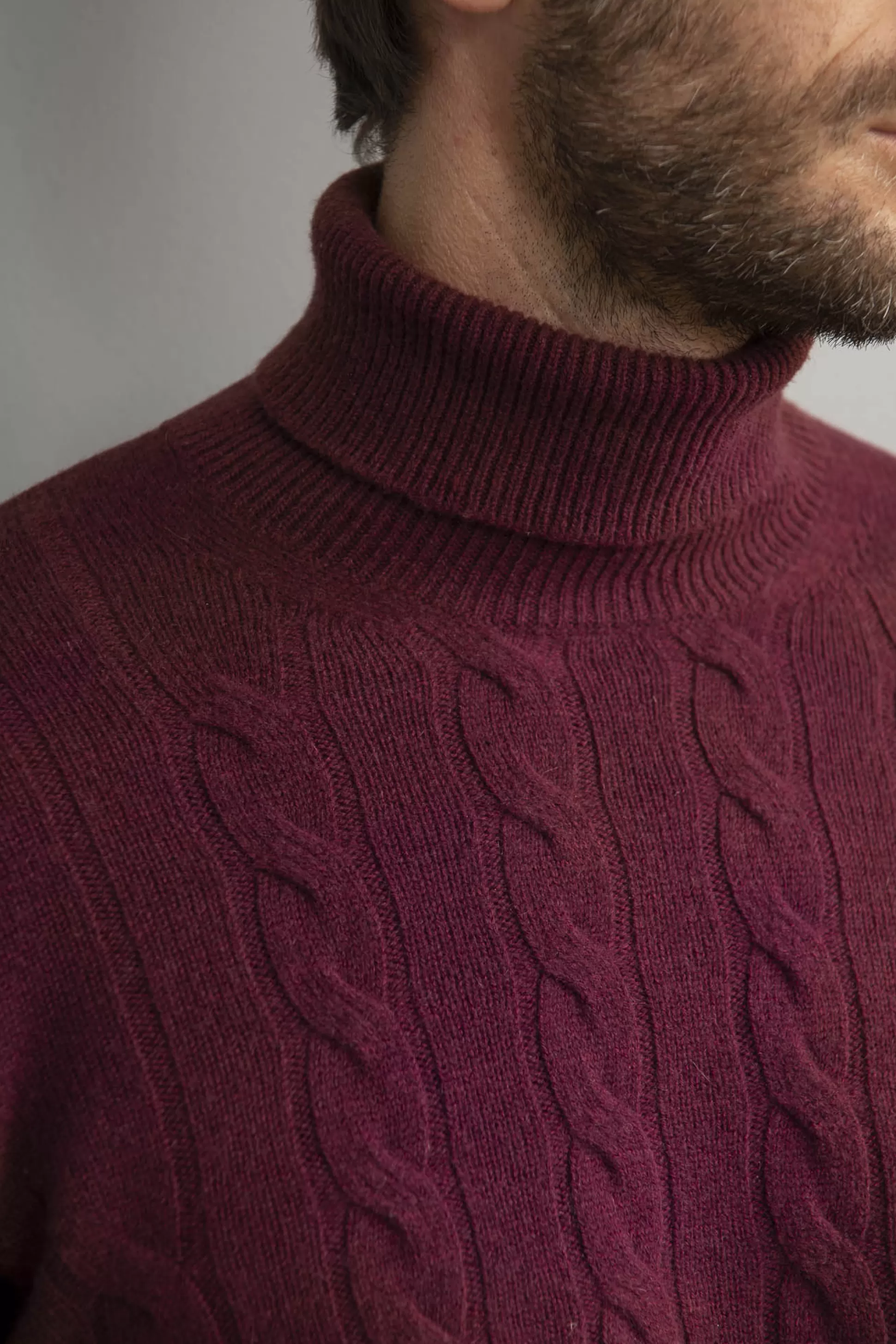 Bordeaux Turtleneck – Made In Italy | Pini Parma Fashion