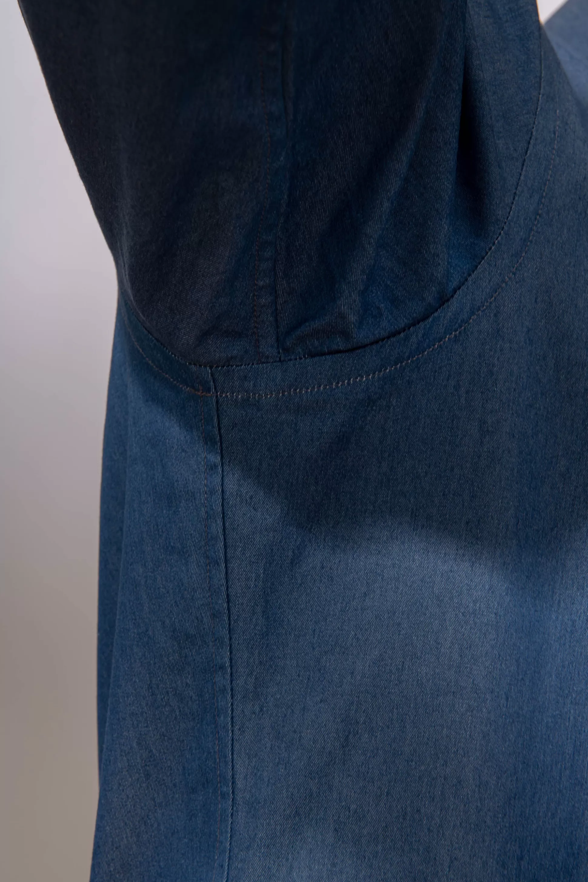 Button Down Denim Shirt "Sartoriale Collection" - Made In Italy | Pini Parma Hot