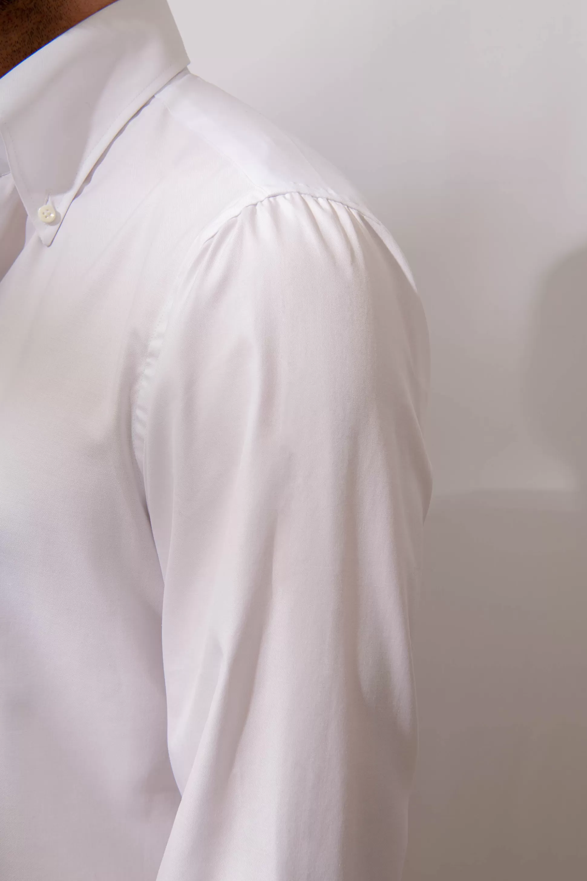Button Down White Shirt "Sartoriale Collection"- Made In Italy | Pini Parma Outlet