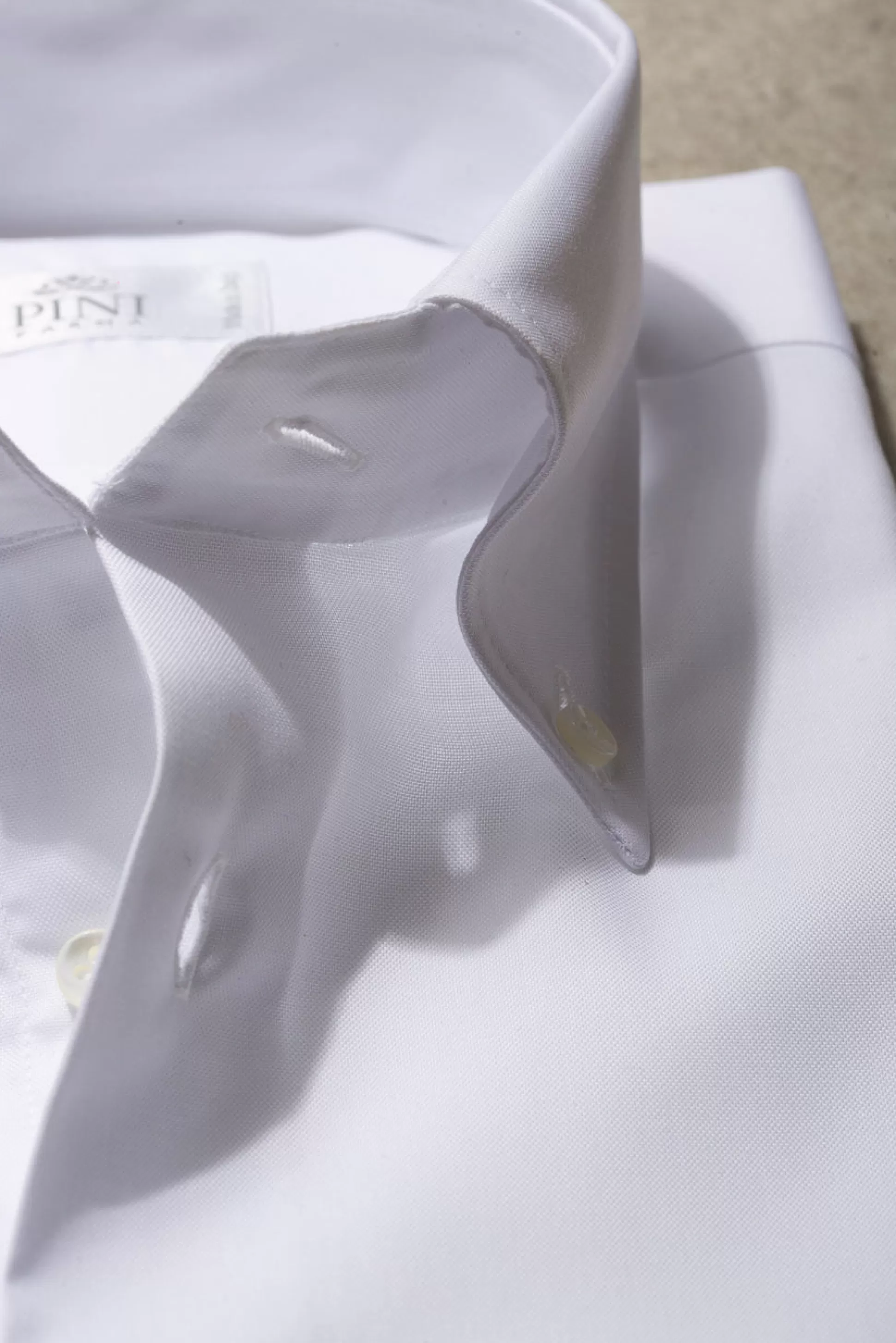 Button Down White Shirt "Sartoriale Collection"- Made In Italy | Pini Parma Outlet