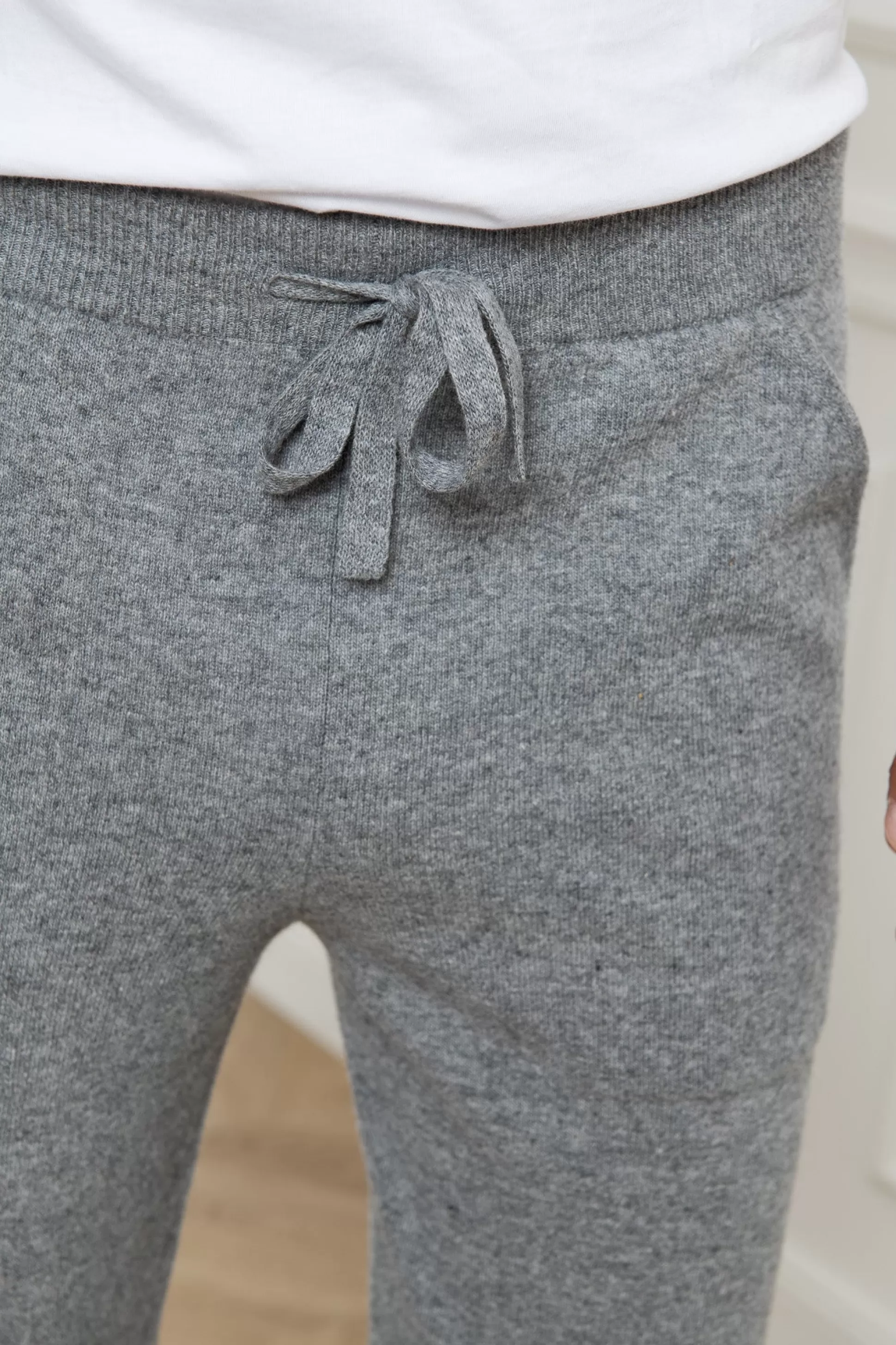 Grey Leisure Joggers - Made In Italy | Pini Parma Best Sale