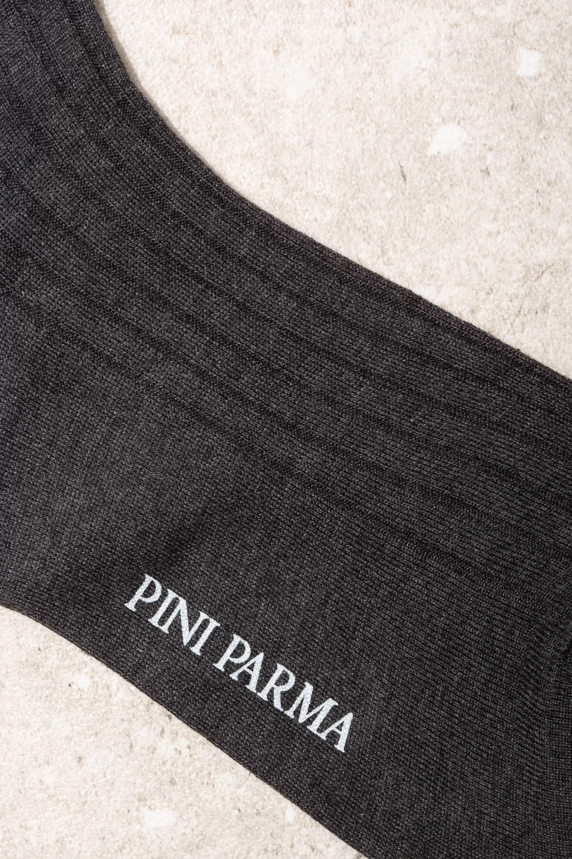 Grey Long Socks - Made In Italy | Pini Parma Shop