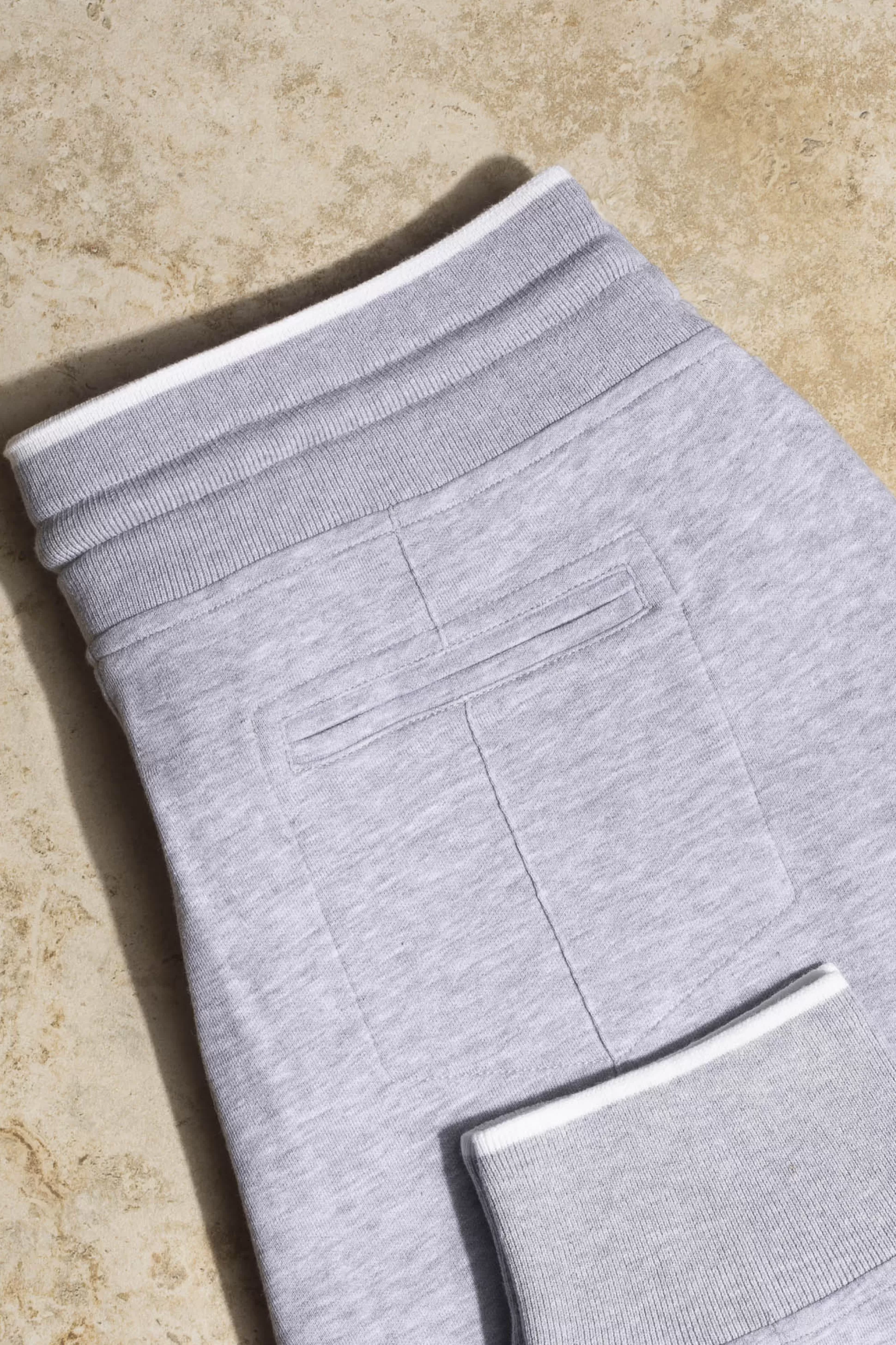 Light Grey Leisure Joggers - Made In Italy | Pini Parma Fashion