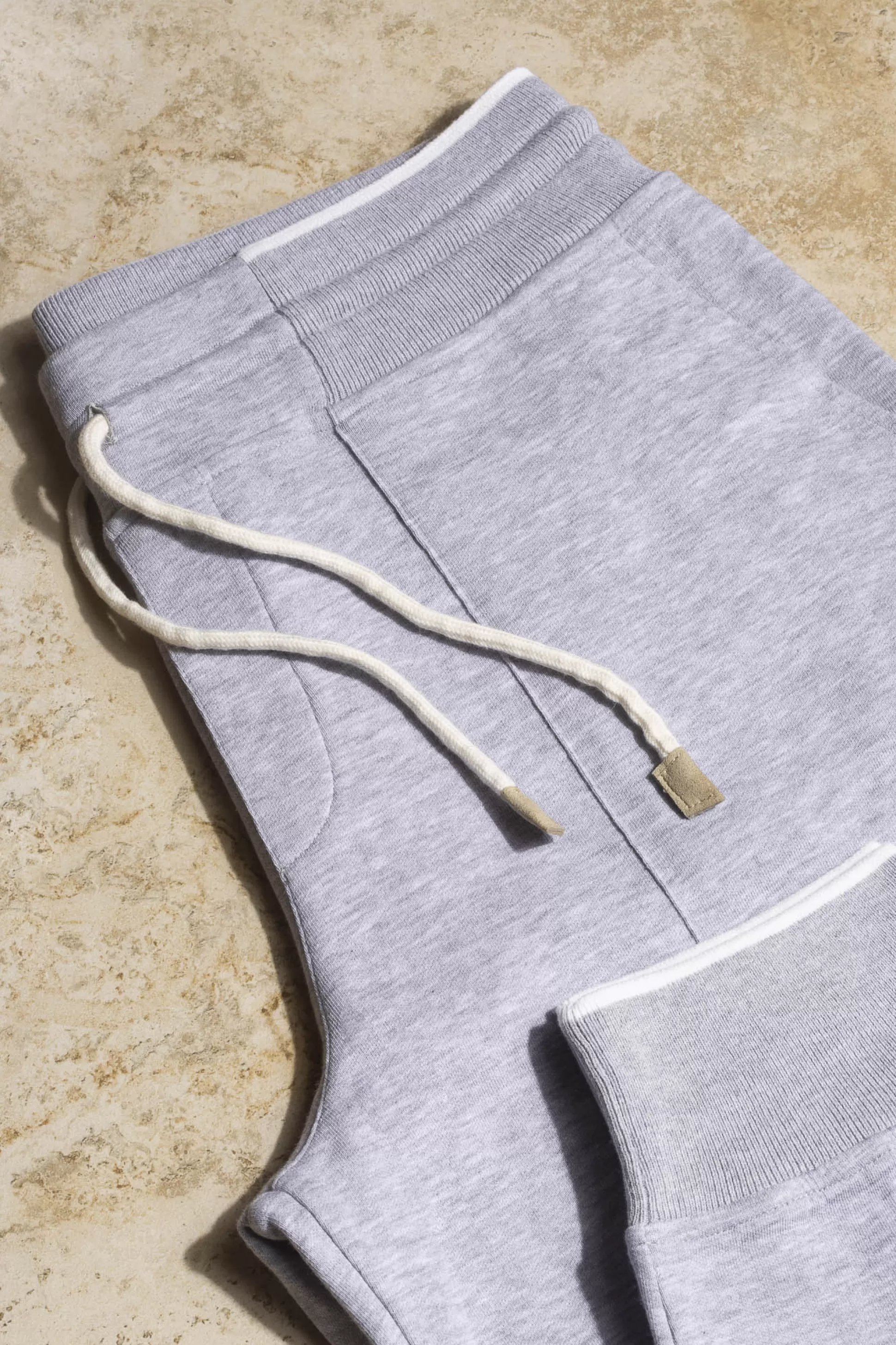 Light Grey Leisure Joggers - Made In Italy | Pini Parma Fashion