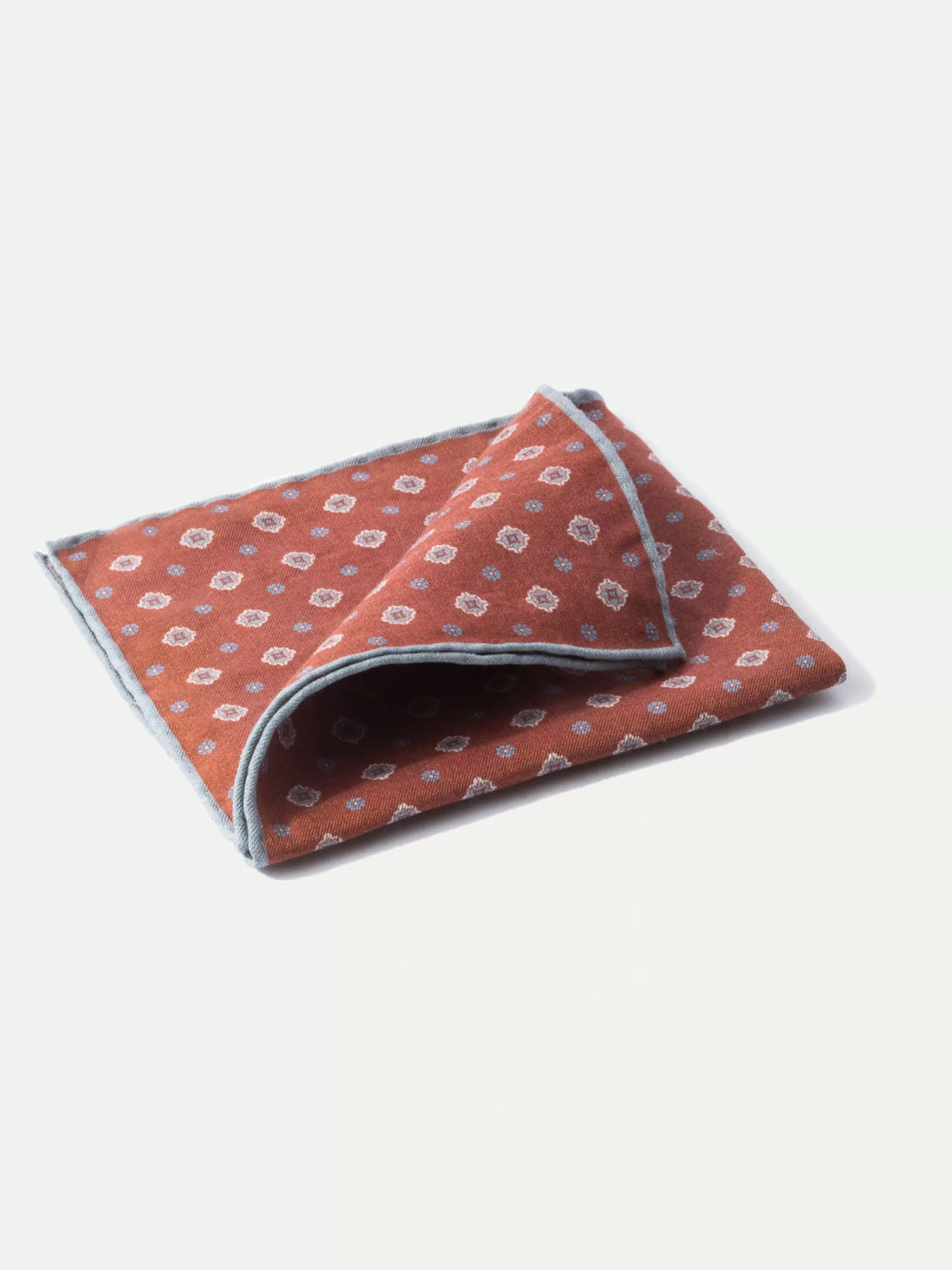 Red Fancy Pocket Square - Made In Italy | Pini Parma Cheap