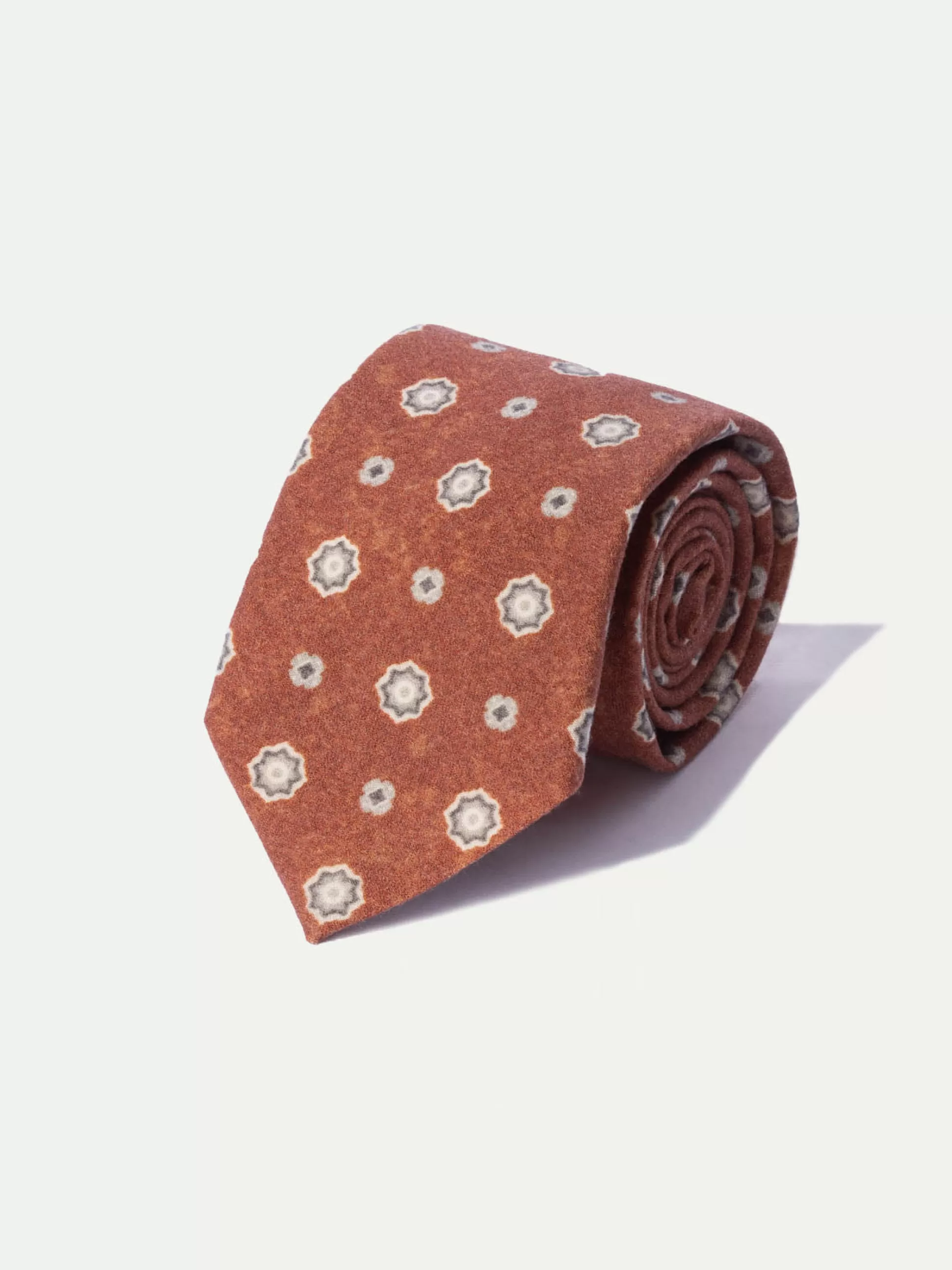 Rusty Fancy Tie - Made In Italy | Pini Parma Fashion