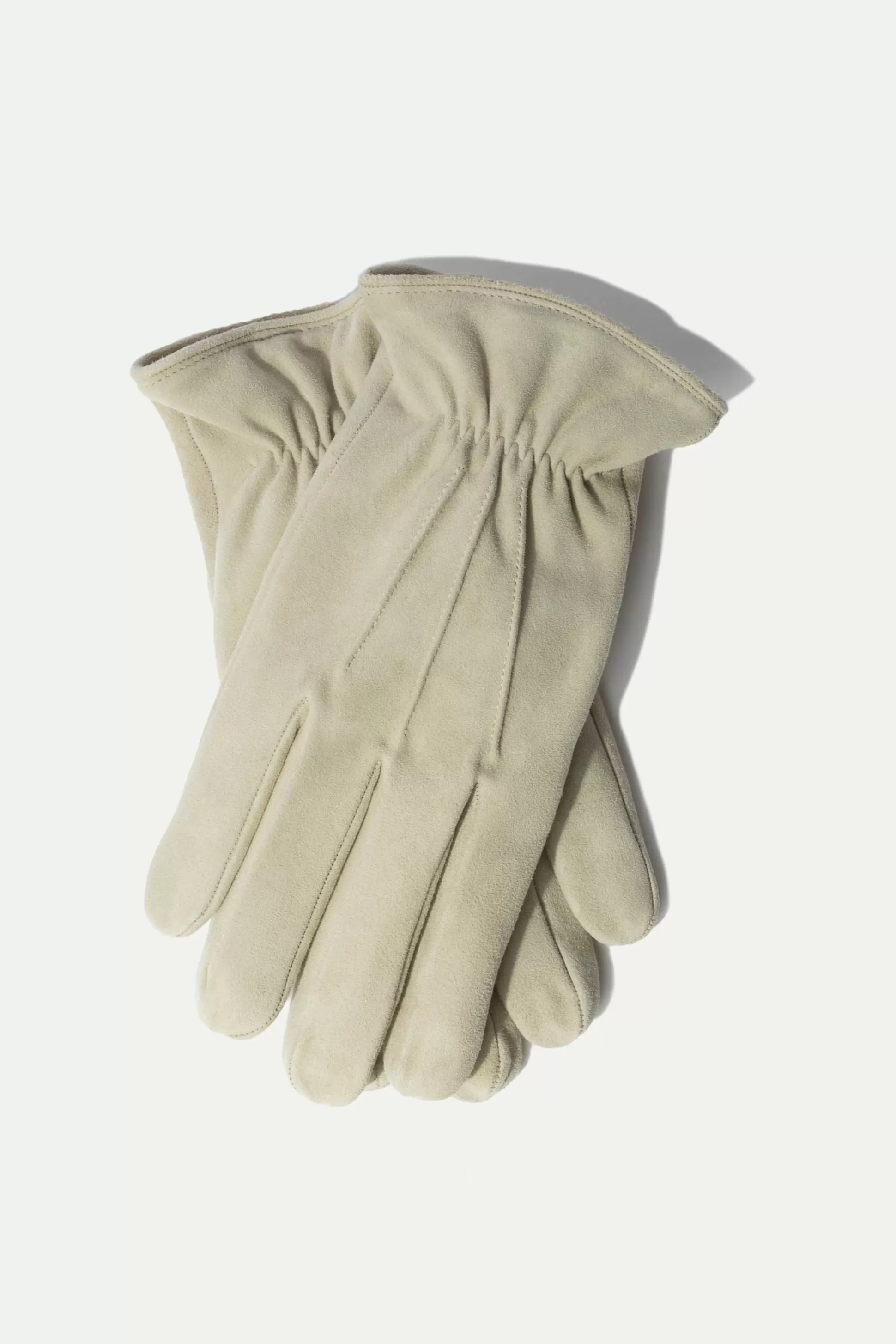 Sand Cashmere Lined Suede Gloves - Made In Italy | Pini Parma New