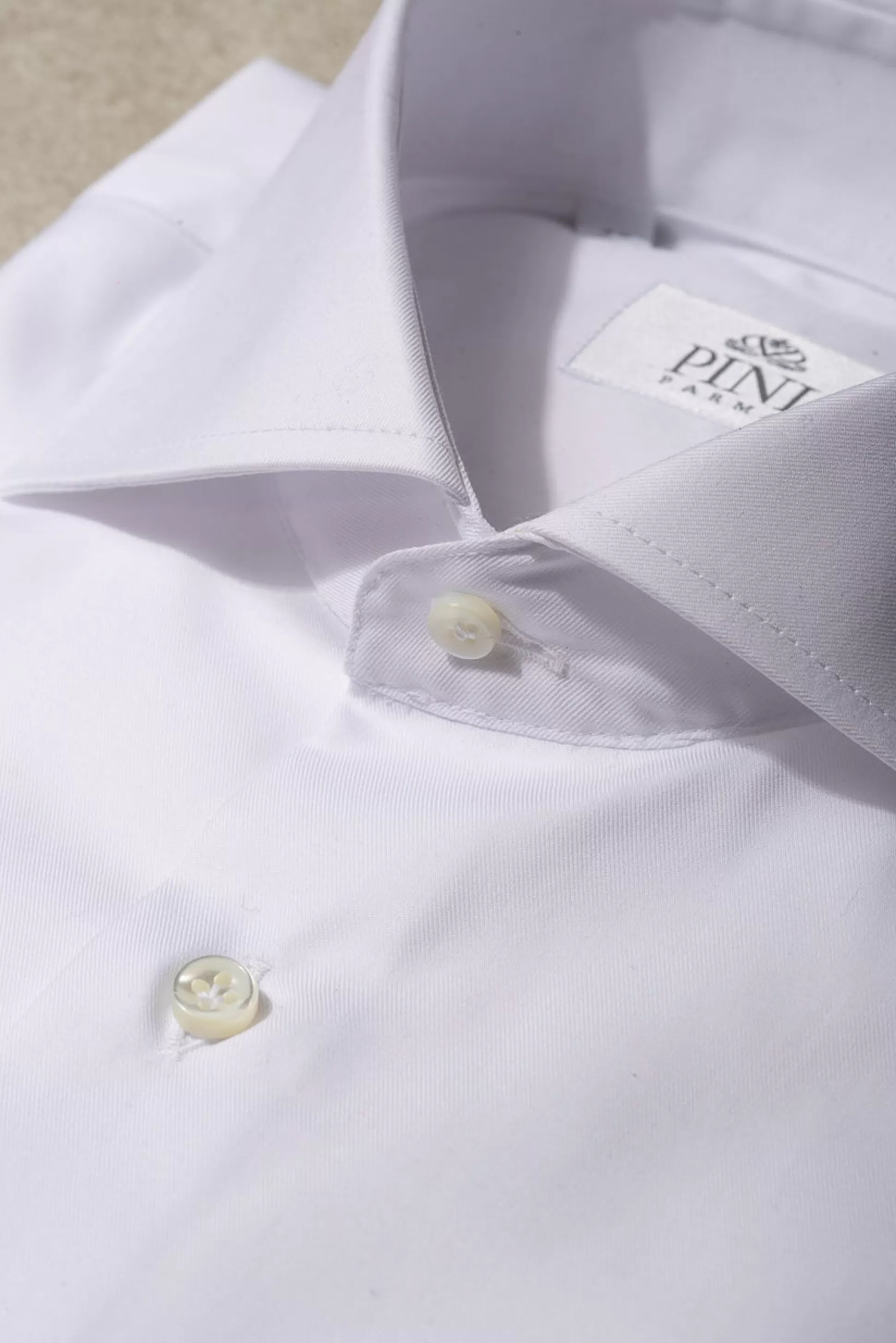 White Shirt "Sartoriale Collection"- Made In Italy | Pini Parma Discount